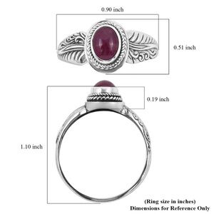 BALI LEGACY African‎ Ruby Ring in Sterling Silver 1.50 ctw